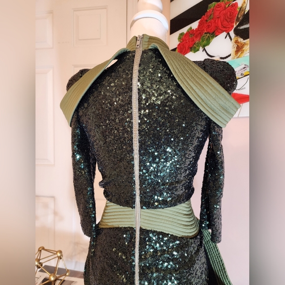 Zhivago Dresses House Of Zhivago Green Sequin Dress Poshmark